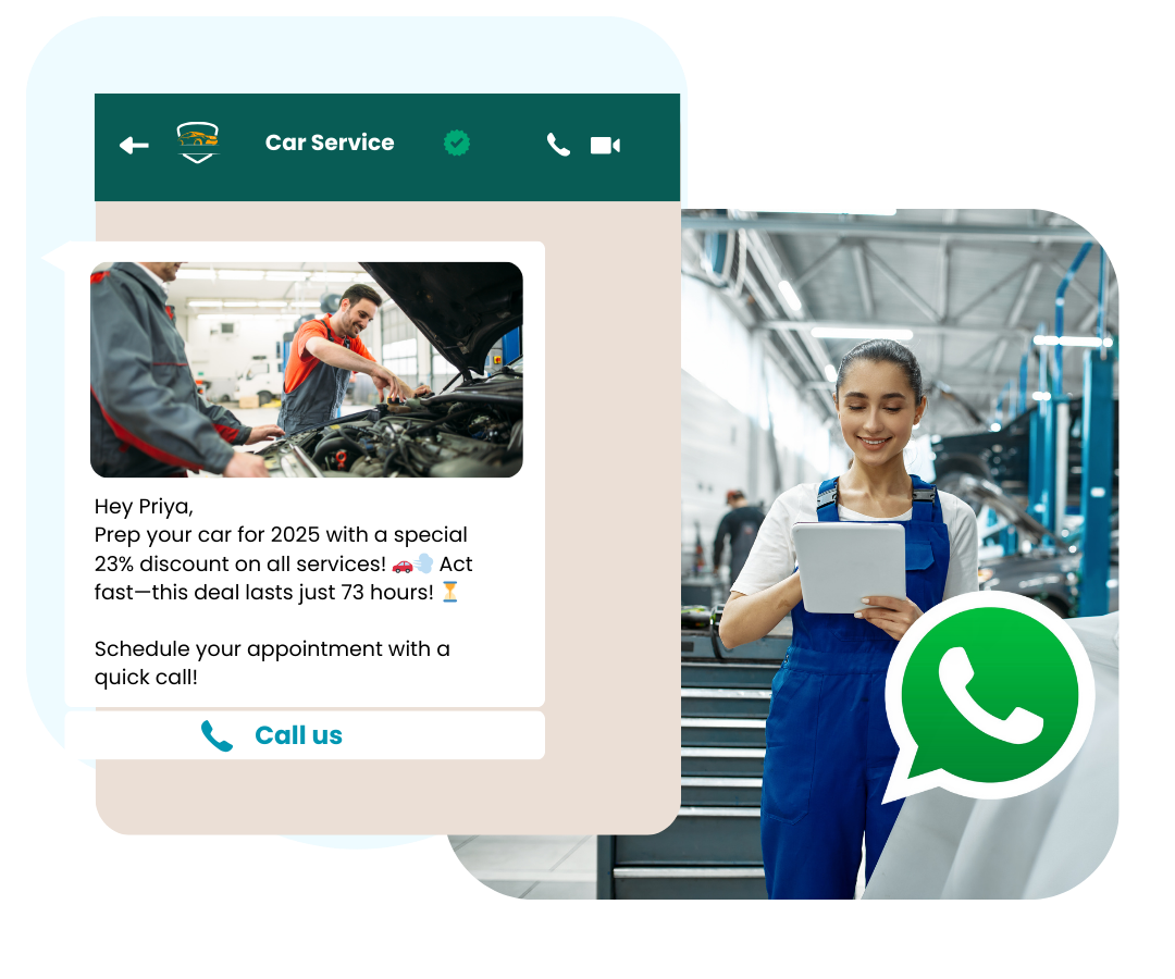 WhatsApp for Automotive