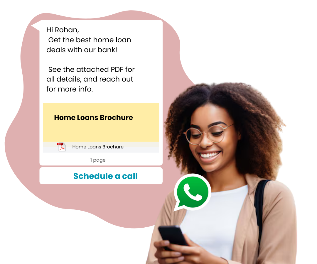 WhatsApp for Banking & Finance