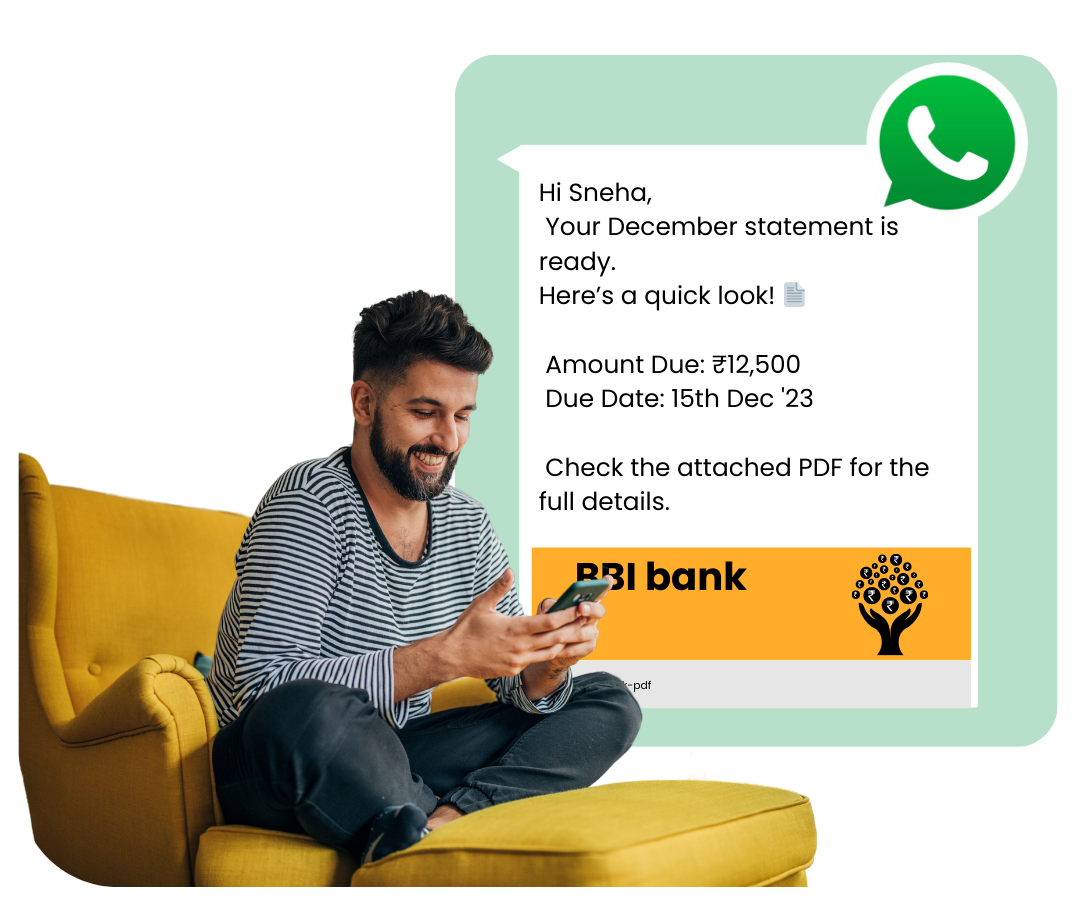 Handle payments, statements and everyday account requests in the thread