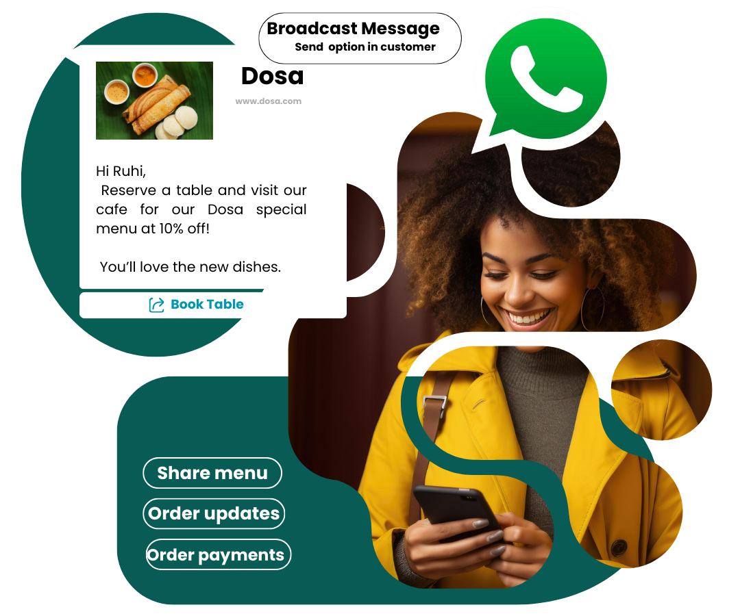 WhatsApp for Restaurants & Food