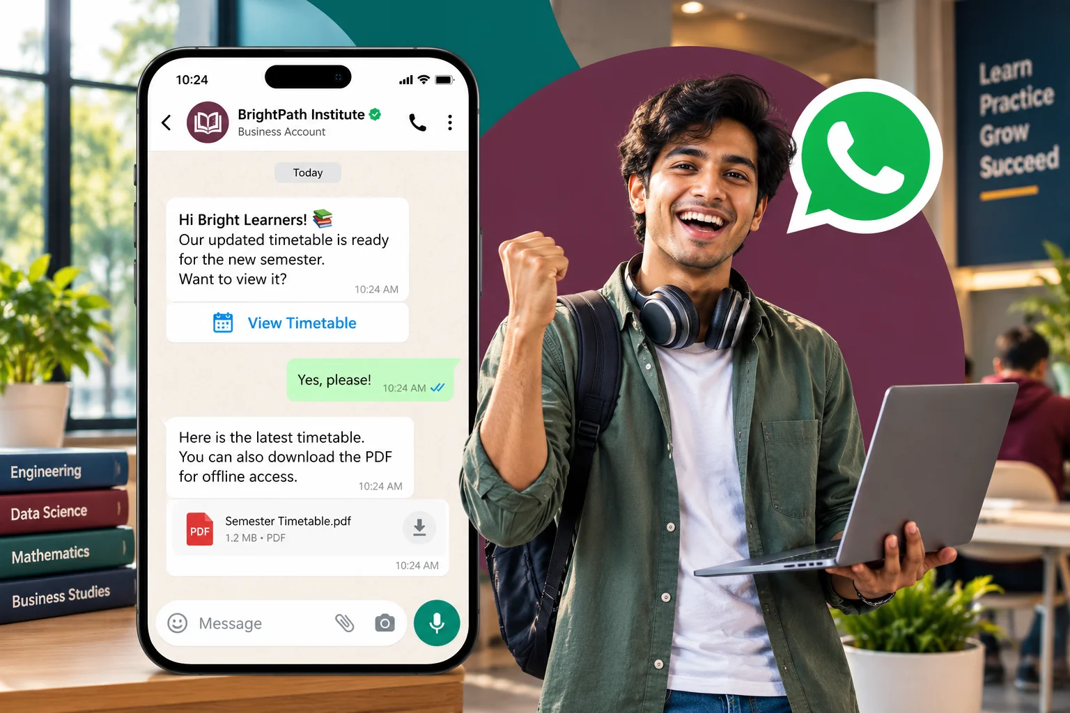 WhatsApp for EduTech