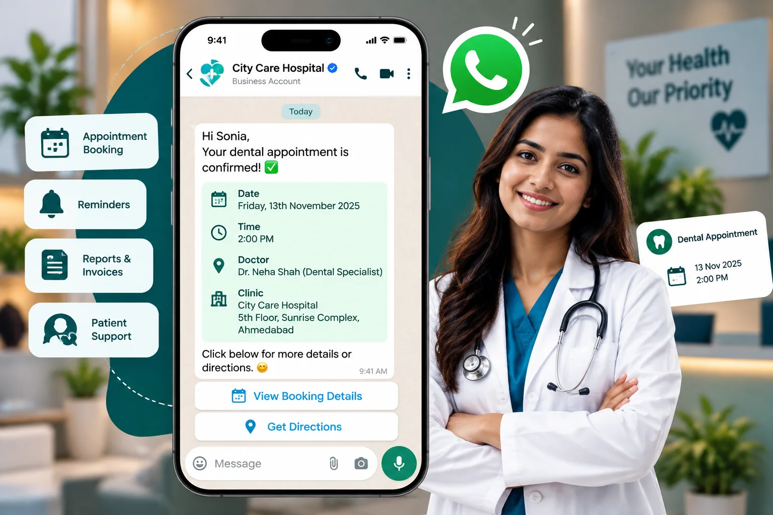 WhatsApp for Health & Wellness
