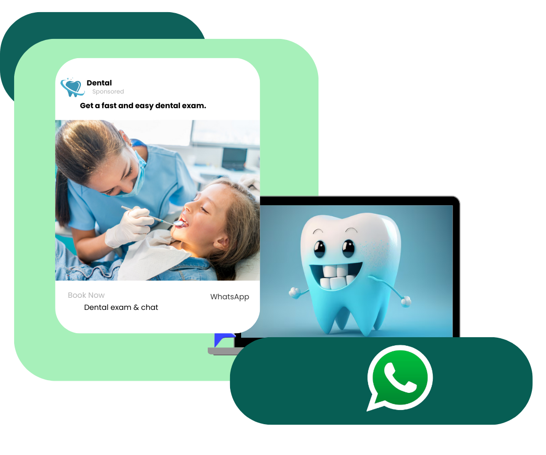Get found and start chats wherever clients see you