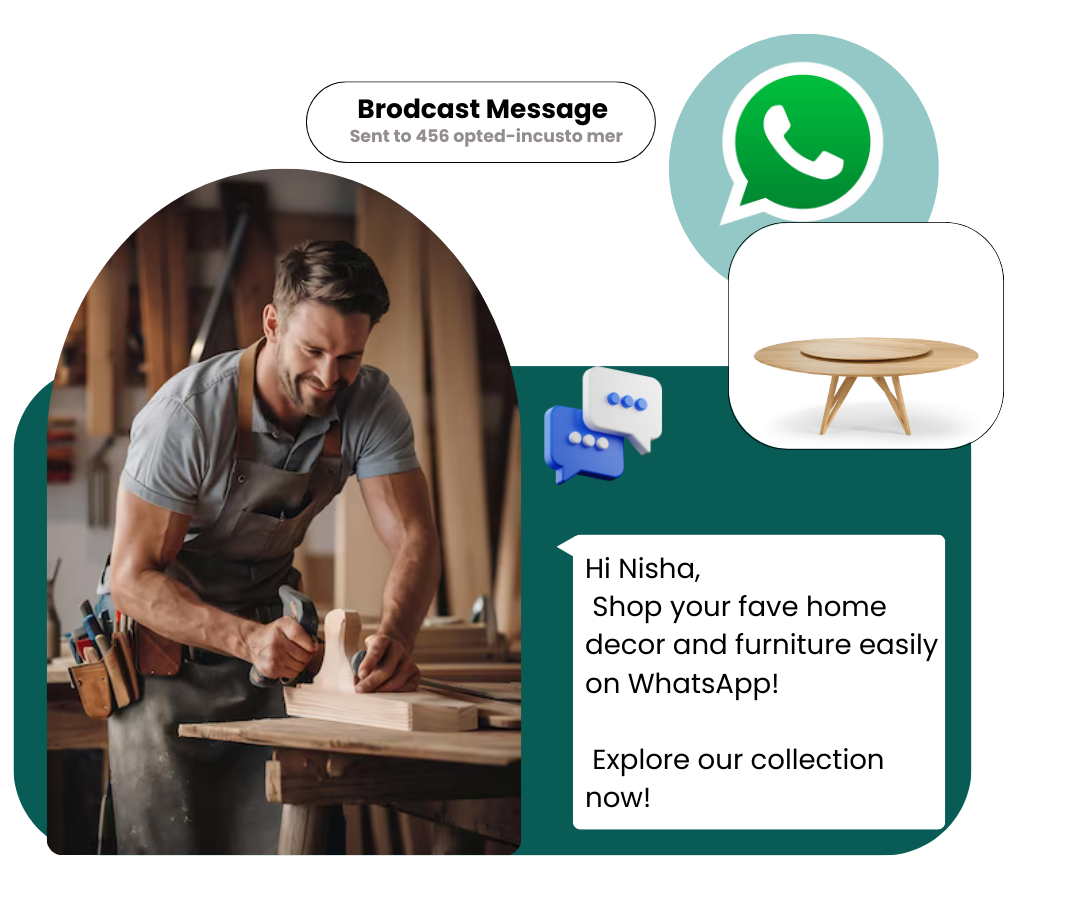 WhatsApp for Home Decor