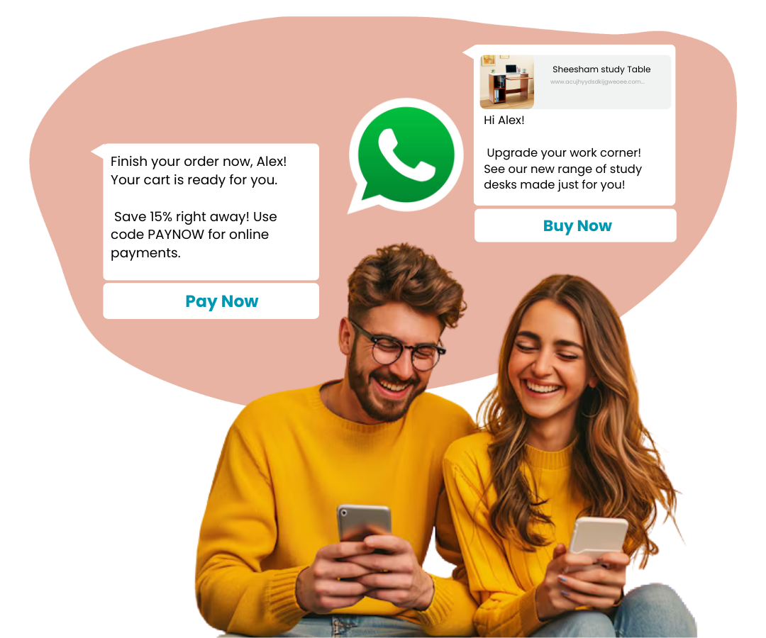 Turn a casual enquiry into an order