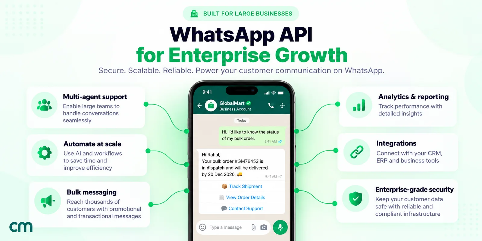 WhatsApp Enterprise Solution: What Large Businesses Need