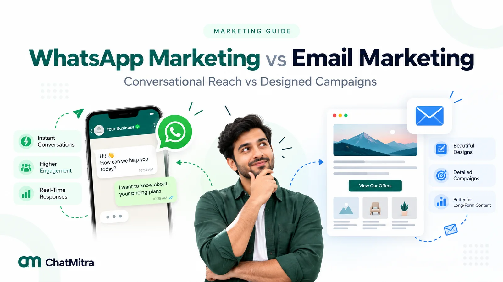 WhatsApp vs Email Marketing: Cost, Consent and Best Uses