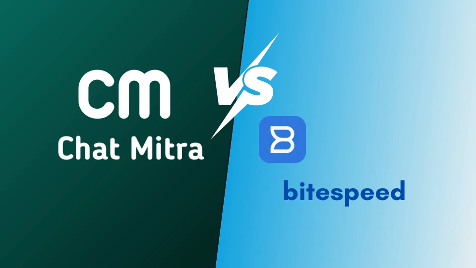 ChatMitra vs Bitespeed comparison illustration