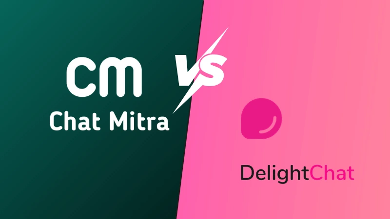 ChatMitra vs DelightChat comparison illustration