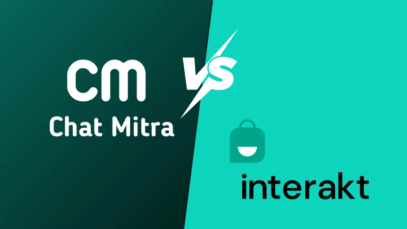 ChatMitra vs Interakt comparison illustration