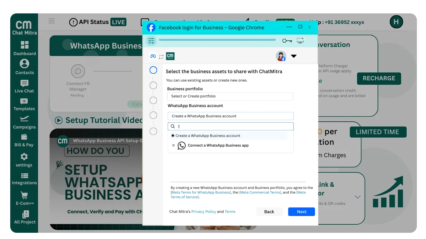 Step 4: Select Business Assets